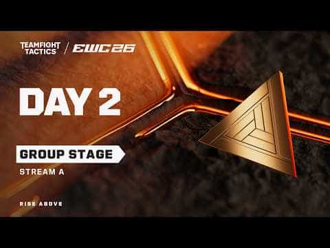Teamfight Tactics at EWC 26 - Day 2 - Group Stage - Stream A