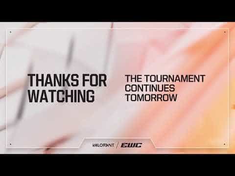 VALORANT at EWC 26 -  Day 3  - Group Stage -  Stream A