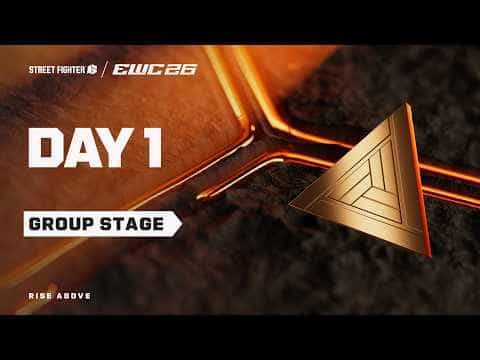 Street Fighter 6 at EWC 26 -  Day 1  - Group Stage