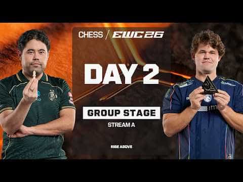 Chess at EWC 26 -  Day 2  - Group Stage -  Stream A
